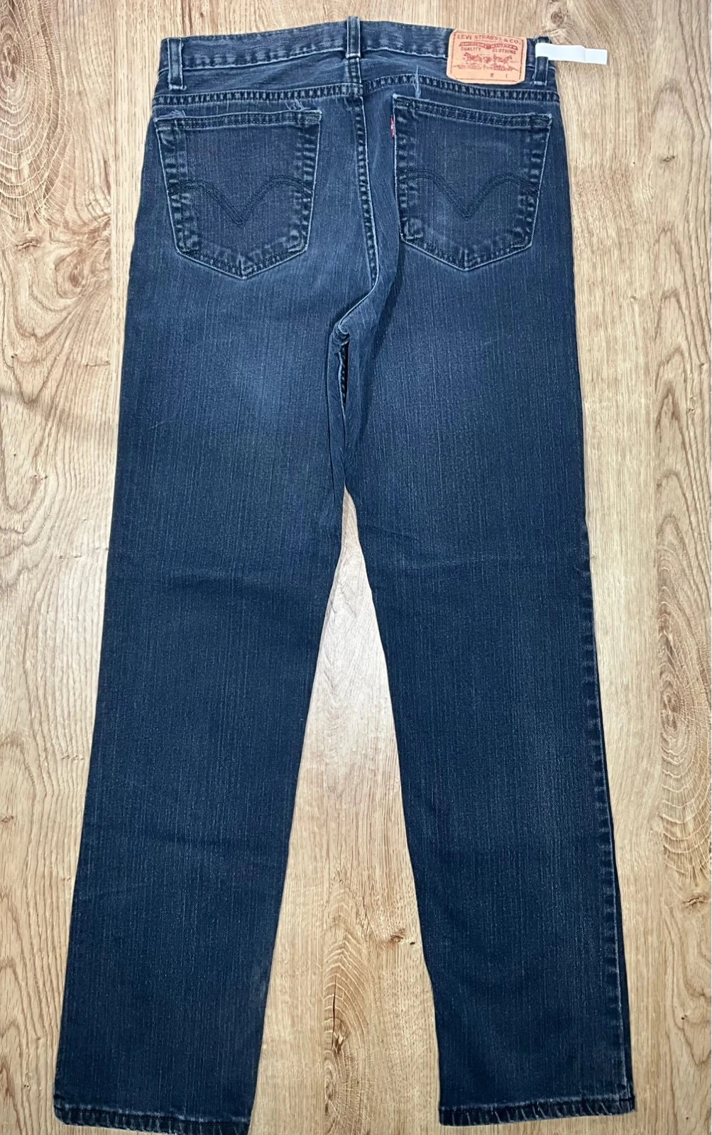 Jean Levi's Slim Fit W34 L34 Vintage Coton Noir DélavéLvh 061 – photo 6